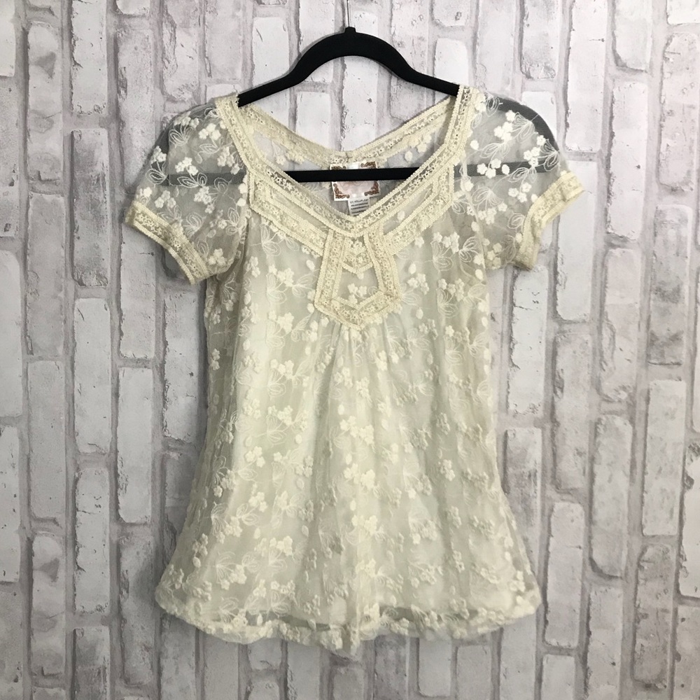 Guess Cream Blouse